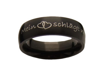 Modell Rosalie/Rebecca - 1 Ring aus Edelstahl